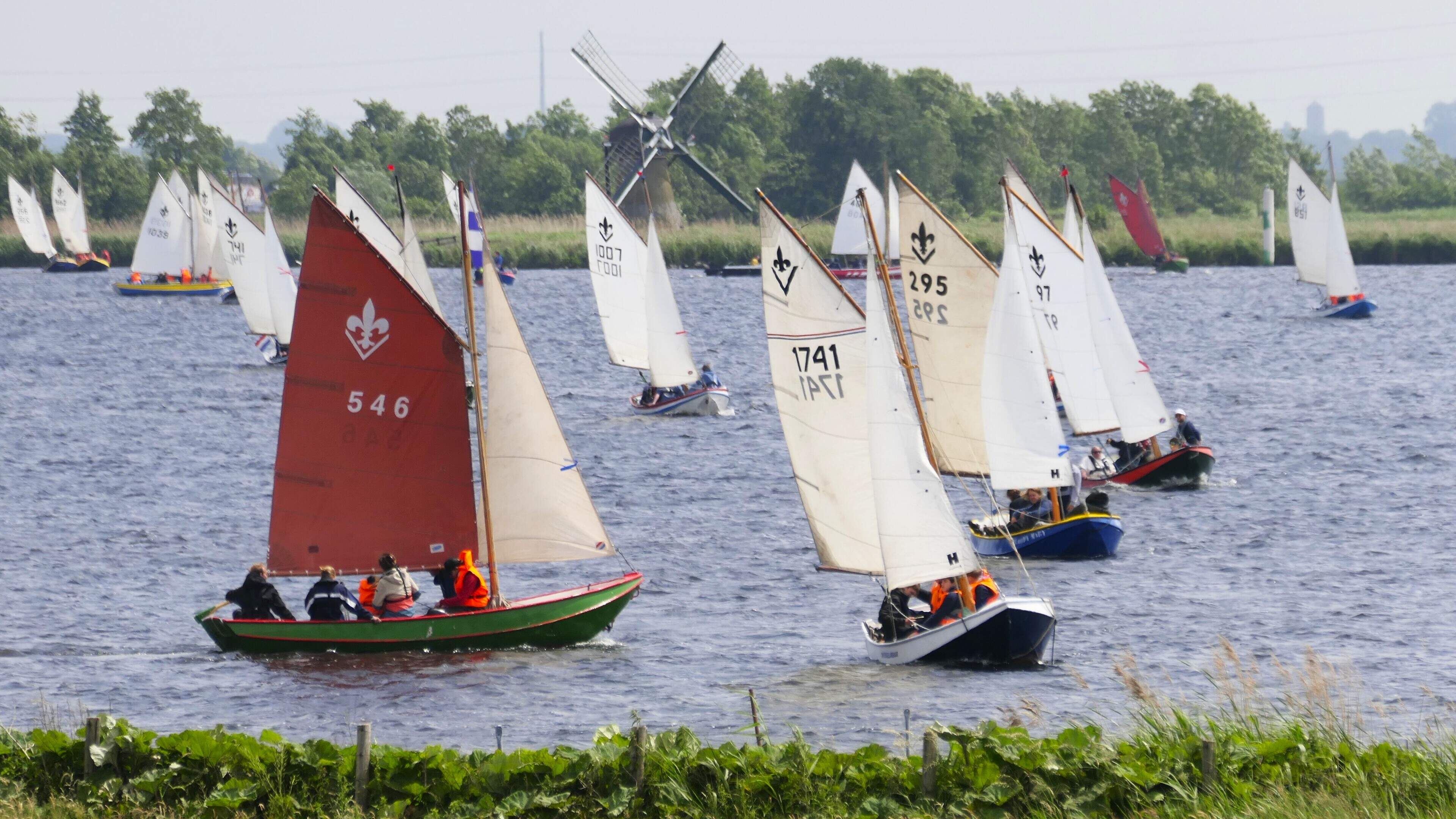 Kaagcup trekt 1.650 waterscouts naar Warmond en de Kagerplassen